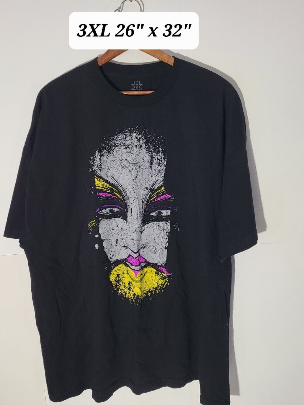 WWE NXT Asuka Empress of Tomorrow Black 2-Sided XL T-Shirt